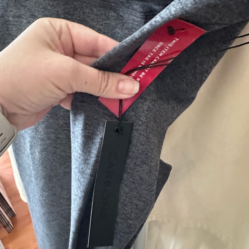 Carbon38 Gray Leggings - Picture 4 of 5